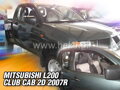 Deflektory MITSUBISHI L-200 2d (club cab) 2006 r.  a výš