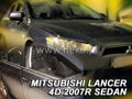 Deflektory MITSUBISHI LANCER 4D 2007R.  a výš