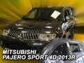 Deflektory MITSUBISHI PAJERO SPORT 5d 2013r.-> (+zadní)