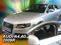 Deflektory AUDI A4  (B8) 4d 2009r.  a výš (+zadní) SEDAN