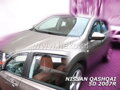 Deflektory NISSAN QASHQAI ( I ) (+2) 5D 02.2007R  a výš (+zadní)