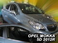 Deflektory OPEL MOKKA 5D. 2012R. a výš