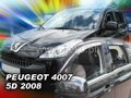 Deflektory PEUGEOT 4007 5D 2008R. (+zadní)