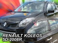 Deflektory RENAULT KOLEOS 5D  2008r. a výš (+zadní)