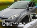 Deflektory RENAULT LAGUNA III 5D 2007R.  a výš