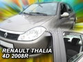 Deflektory RENAULT THALIA  4d 10/2008R.-> (+zadní)