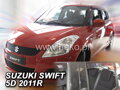 Deflektory SUZUKI SWIFT  5d  11/2010r. a výš (+zadní)