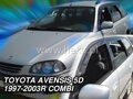 Deflektory TOYOTA AVENSIS  I      5d 1997r.-2003r. COMBI (+zadní)