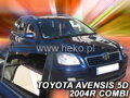 Deflektory TOYOTA AVENSIS  II    5d     2003r.→   (+zadní) COMBI