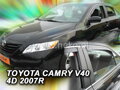 Deflektory TOYOTA CAMRY XV 40  4D 2007-2011R (+zadní) SEDAN