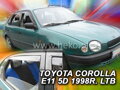 Deflektory TOYOTA COROLLA  E 11   5d  07/1997r.-2001r.   TMP-80 (+zadní) HTB