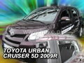 Deflektory TOYOTA URBAN CRUISER XP11 5D 2009R. a výš (+zadní)