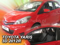 Deflektory TOYOTA YARIS  III 3d 09/2011r. a výš