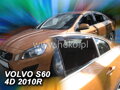 Deflektory VOLVO S60 4d  2010r. a výš (+zadní)