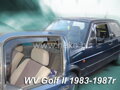 Deflektory VW GOLF II 2D 1983 – 1987R (dělené sklo)