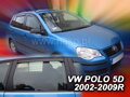 Deflektory VW POLO  5d  2002-2009r. (+zadní)