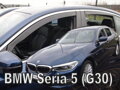 Deflektory BMW  seria 5, E 39, 5d  12/1995r. a výš (+zadní) COMBI