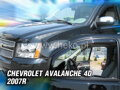 Deflektory CHEVROLET AVALANCHE 4D 2007R  a výš