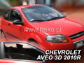 Deflektory CHEVROLET AVEO 3d 2005r. a výš