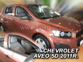 Deflektory CHEVROLET AVEO  4/5d 2011r. a výš