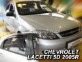 Deflektory CHEVROLET LACETTI  4d/5d 2004r. a výš (+zadní) HTB