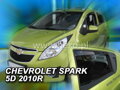 Deflektory CHEVROLET SPARK II M300 5d 2010r. HTB  a výš (+zadní)