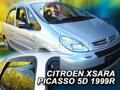 Deflektory CITROEN XSARA PICASSO 5d  1999r. a výš (+zadní)