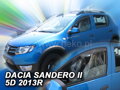Deflektory DACIA SANDERO / STEPWAY II 5D 2012R->