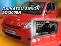 Deflektory DAIHATSU SIRION 5D 2005R. a výš (+zadní)