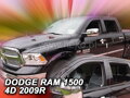 Deflektory DODGE RAM 4D 2009R.-> (+zadní) (IVgen)