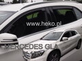 Deflektory MERCEDES GLK  X204 5d  2009R.-> (+zadní)