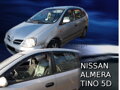 Deflektory NISSAN ALMERA TINO 5D 2000-2006R (+zadní)