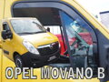 Deflektory OPEL MOVANO 2010r a výš/ RENAULT MASTER 2010r. a výš