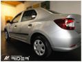 Ochranné lišty dveří Dacia Logan sd/mcv 13R a výš, MODEL F-20