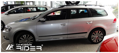 Ochranné lišty dveří VW Passat B7 10R a výš sed/com, MODEL F-16/20