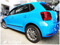 Ochranné lišty dveří VW Polo 5D 15R, MODEL F-35