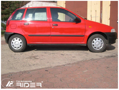 Ochranné lišty dveří Fiat Punto I 5D 93-99 R htb, MODEL F-1