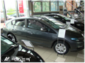 Ochranné lišty dveří Honda Insight II 09R a výš , MODEL F-16/20