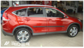 Ochranné lišty dveří Honda CR-V 12R a výš, MODEL F-4