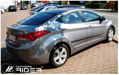Ochranné lišty dveří Hyundai Elantra 10R a výš, MODEL F-20