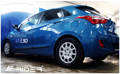 Ochranné lišty dveří Hyundai i30 5D 12R a výš  htb, MODEL F-40