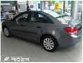 Ochranné lišty dveří Chevrolet Cruze sed 09-11R, MODEL F-1