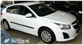 Ochranné lišty dveří Chevrolet Cruze HB 12R a výš, MODEL F-1