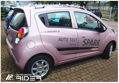Ochranné lišty dveří Chevrolet Spark 09R, MODEL F-29