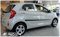 Ochranné lišty dveří Kia Picanto 5D 11R a výš, MODEL F-20