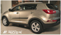 Ochranné lišty dveří  Kia Sportage III 10R a výš, MODEL F-32