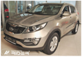 Ochranné lišty dveří  Kia Sportage III 10R a výš, MODEL F-32