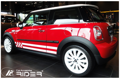 Ochranné lišty dveří Mini Cooper 06R a výš htb, MODEL F-25