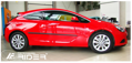 Ochranné lišty dveří Opel Astra IV GTC 12R htb, MODEL F-18