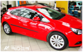 Ochranné lišty dveří Opel Astra IV GTC 12R htb, MODEL F-18